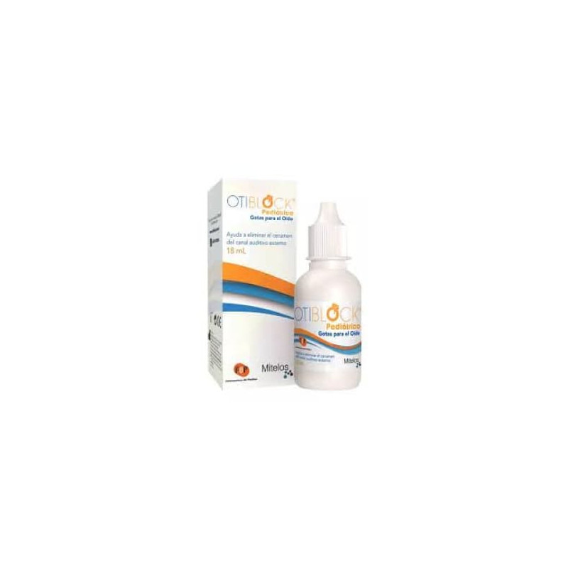 Otiblock Pediatrico Gotas Oticas 18 Ml