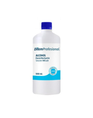 Alcohol 70% Desinfectante 500 Ml Difem