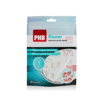 PHB Flosser Aplicador Hilo Dental 30 Unidades