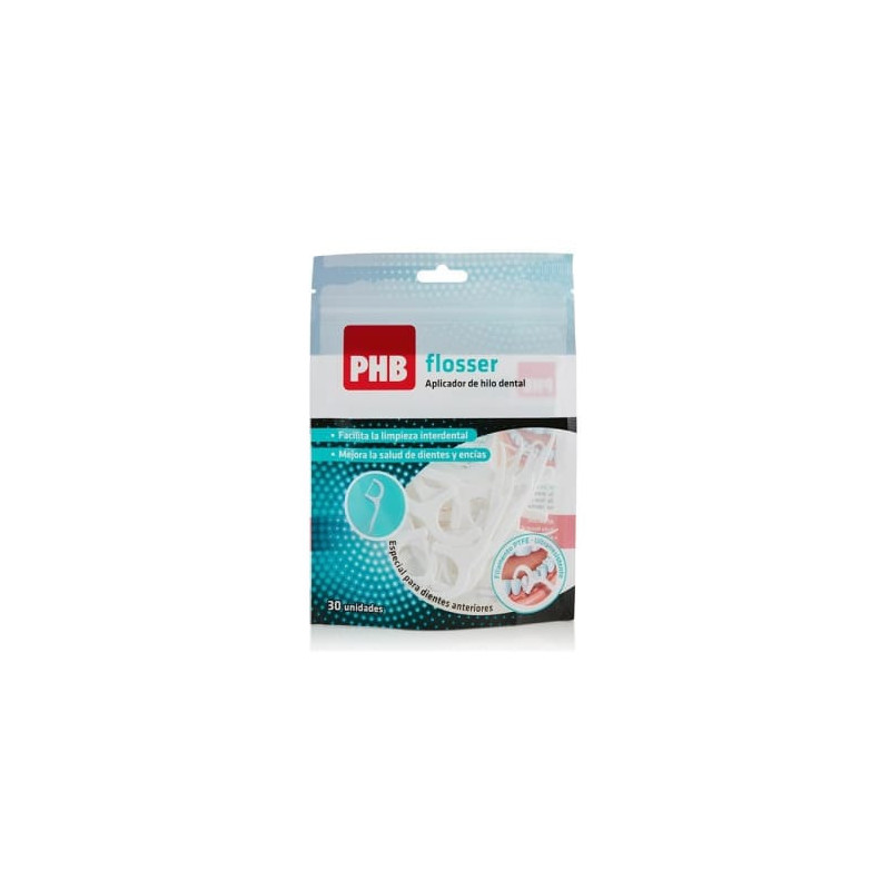 PHB Flosser Aplicador Hilo Dental 30 Unidades