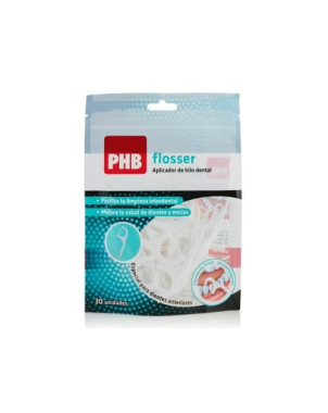 PHB Flosser Aplicador Hilo Dental 30 Unidades