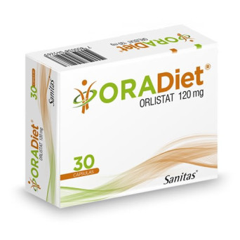 Oradiet 120 mg 30 comprimidos