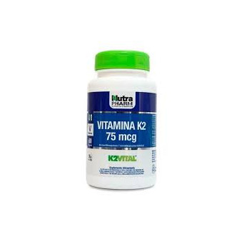 Vitamina K2 75 mcg x 60 Capsulas Nutrapharm
