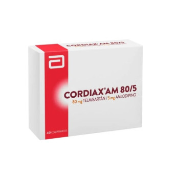 Cordiax AM 80/5 mg 40 Comprimidos