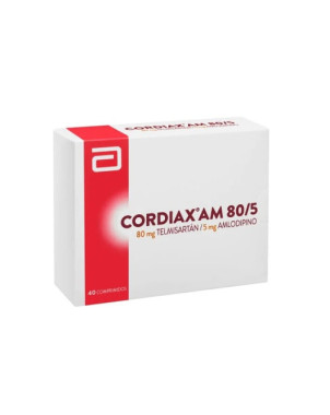 Cordiax AM 80/5 mg 40 Comprimidos