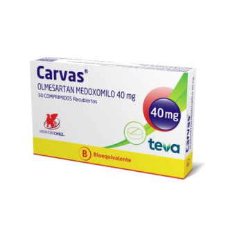 Carvas 40 Mg 30 Comp.
