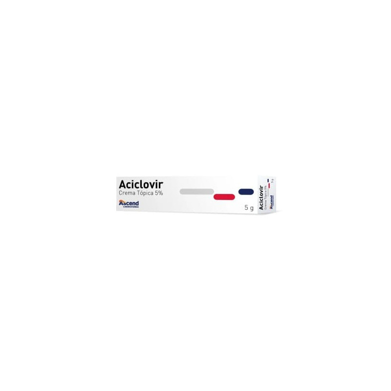 Aciclovir Crema 5% 5 Gr Lab Ascend