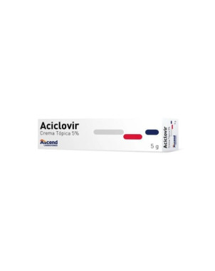 Aciclovir Crema 5% 5 Gr Lab Ascend