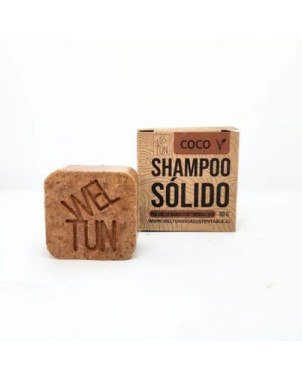 Shampoo Solido Coco 60 Gr Weltun