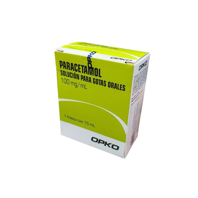 Paracetamol Gotas 100 mg/mL 15 mL