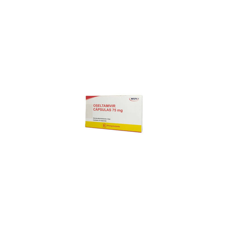 Oseltamivir 75 mg x 10 cápsulas