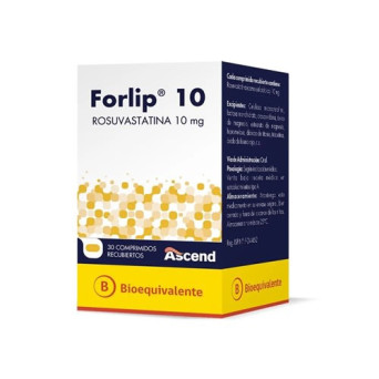 Forlip 10 mg 30 comprimidos recubiertos