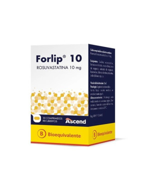 Forlip 10 mg 30 comprimidos recubiertos