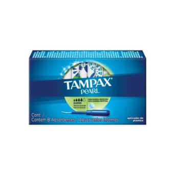 Tampax Pearl Tampones Super 8 Unidades