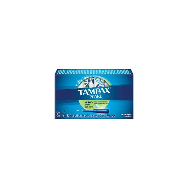 Tampax Pearl Tampones Super 8 Unidades