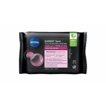Nivea Toallitas Desmaquillantes Expert 3 En 1 x 20 Un.