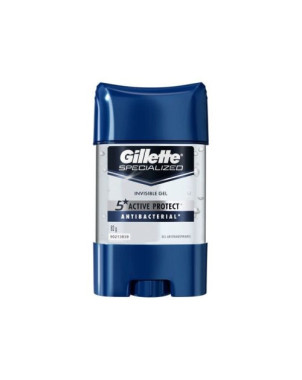 Gillette Gel Antitranspirante 5 Active Protect Antibacterial 82 Gr