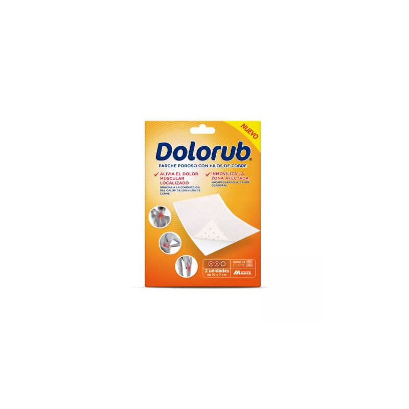 Dolorub Cobre Parche 2 Unidades