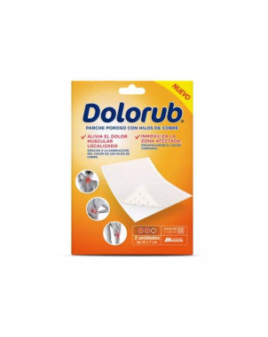 Dolorub Cobre Parche 2 Unidades