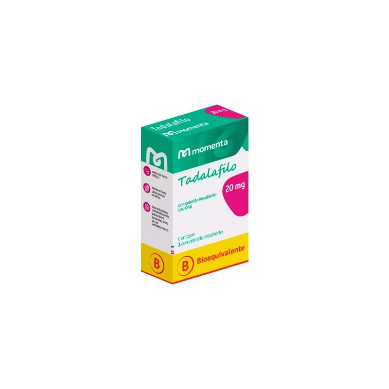 Tadalafilo 20mg 1 Comp Momenta