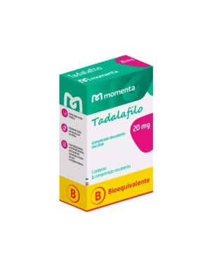 Tadalafilo 20mg 1 Comp Momenta