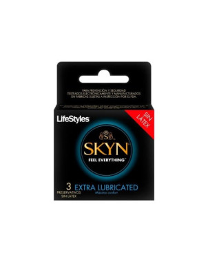 LifeStyles Preservativo Skyn Extra Lubricated X 3