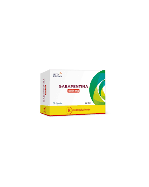 Gabapentina 400 mg x 30 cápsulas