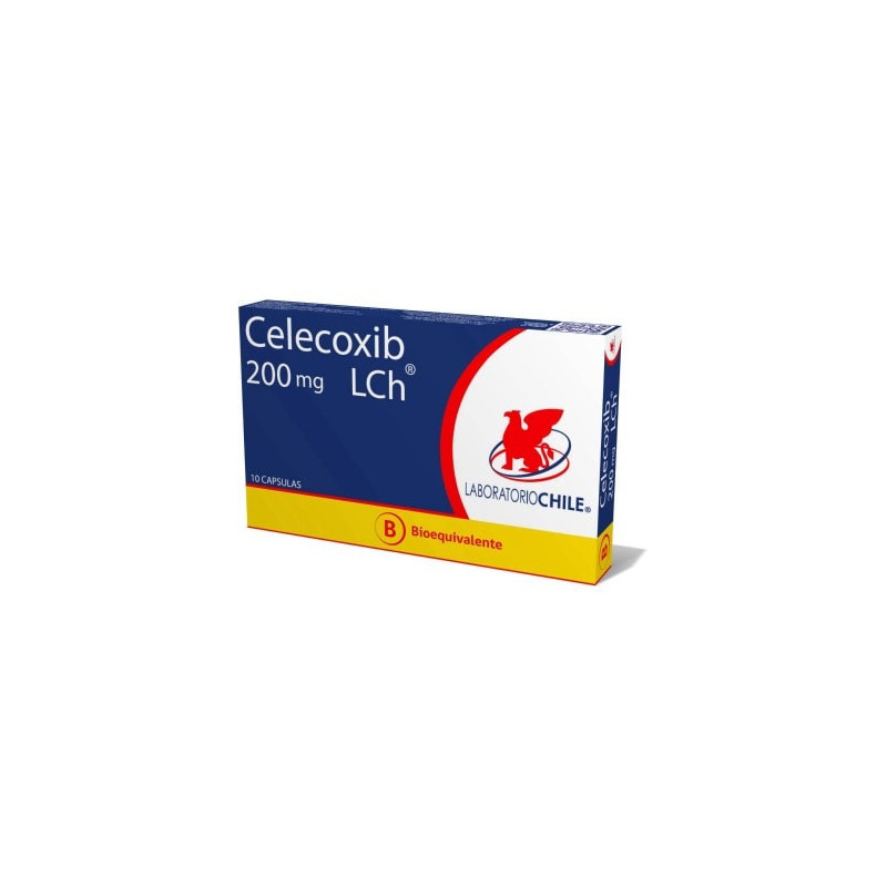 Celecoxib 200 Mg 10 Capsulas Lab Chile