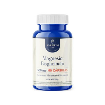 Bisglicinato De Magnesio 500 Mg X 60 Cap Karun Life