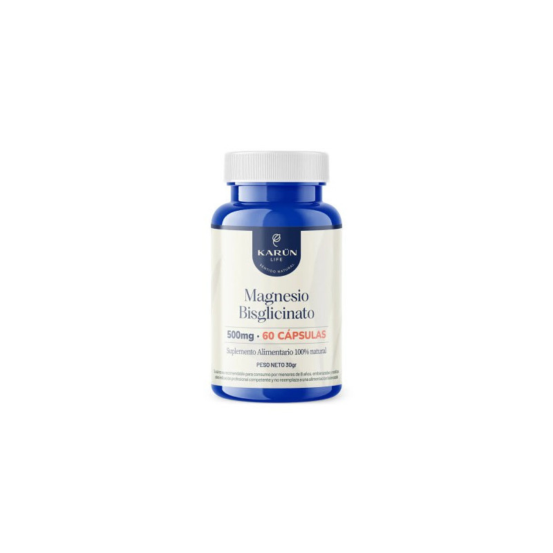 Bisglicinato De Magnesio 500 Mg X 60 Cap Karun Life
