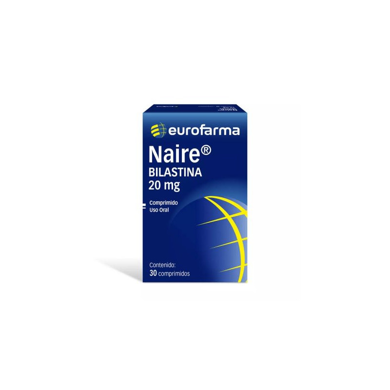 Naire 20 Mg 30 Comprimidos