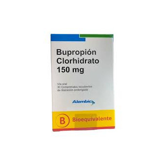 Bupropion Clorhidrato 150 mg x 30 comp de liberación prolongada