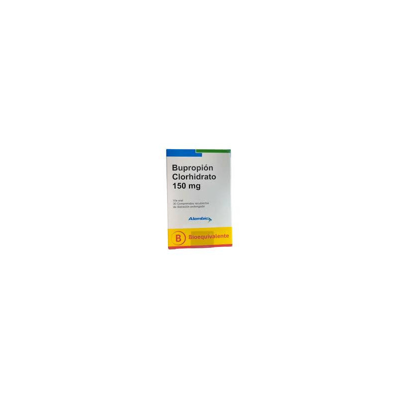 Bupropion Clorhidrato 150 mg x 30 comp de liberación prolongada