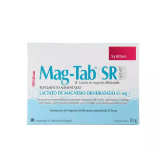 Mag-Tab SR 85 Mg 30 Comp. Liberacion Prolongada