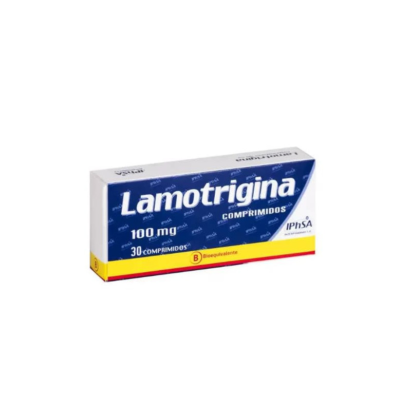 Lamotrigina 100 Mg 30 Comprimidos IPhSa