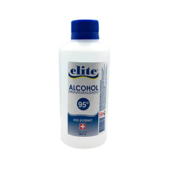 Alcohol 95° Desnaturalizado 250 mL Elite
