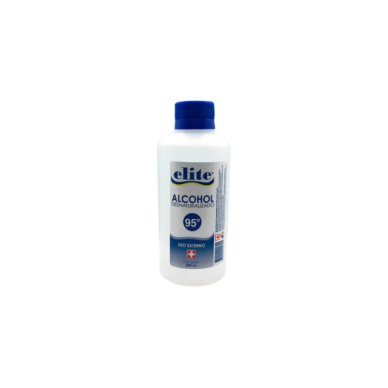 Alcohol 95° Desnaturalizado 250 mL Elite