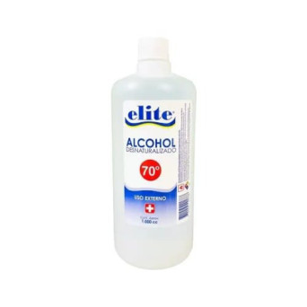 Alcohol 70° Desnaturalizado 1L. Elite