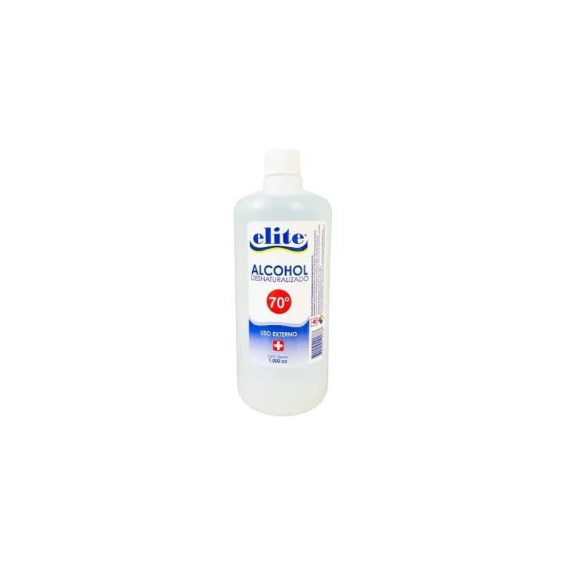 Alcohol 70° Desnaturalizado 1L. Elite