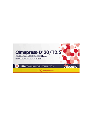 Olmepress D 20/12.5 mg x 30 comp