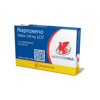 Naproxeno Sodico 550 Mg 10 Comprimidos Lab Chile