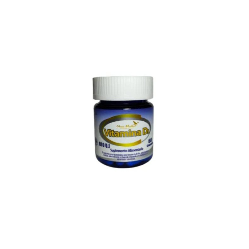 Vitamina D3 800 UI 60 Cap Green Medical