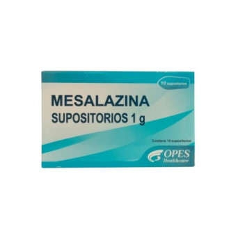 Mesalazina 1 Gr 10 Supositorios Lab DFM Pharma