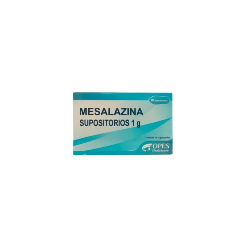 Mesalazina 1 Gr 10 Supositorios Lab DFM Pharma