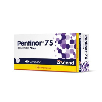 Pentinor 75 Mg 40 Capsulas