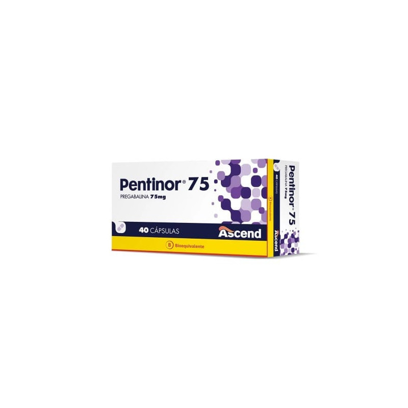 Pentinor 75 Mg 40 Capsulas