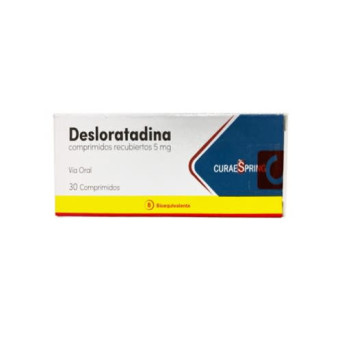Desloratadina 5 Mg 30 Comp. Recubiertos CuraeSpring