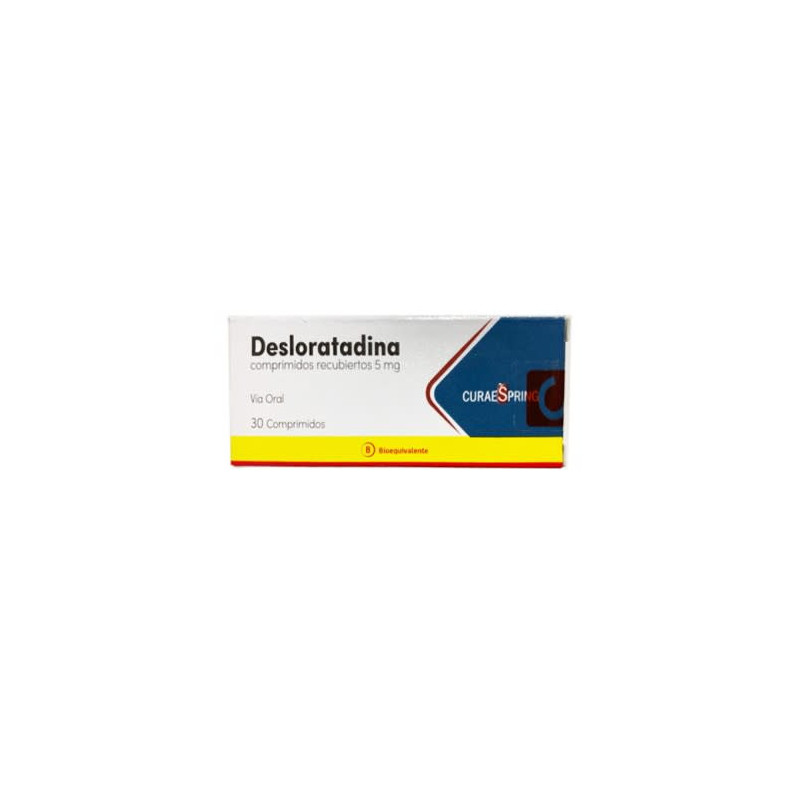 Desloratadina 5 Mg 30 Comp. Recubiertos CuraeSpring