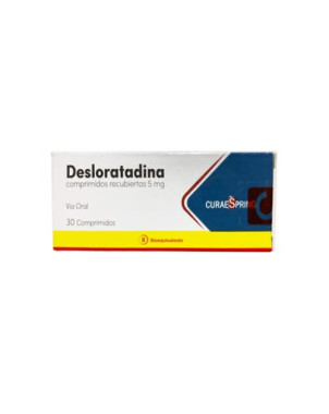 Desloratadina 5 Mg 30 Comp. Recubiertos CuraeSpring