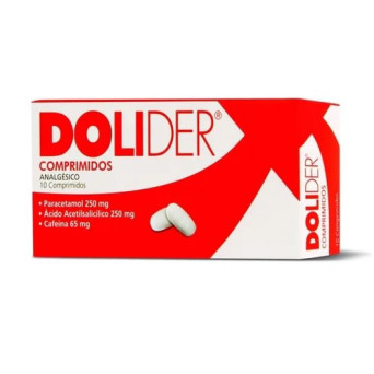 Dolider 10 comprimidos